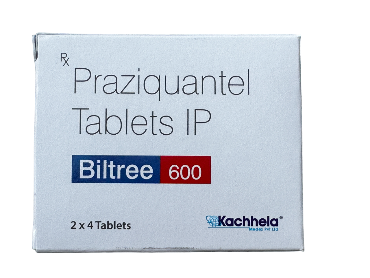Representative image of Praziquantel 600 mg